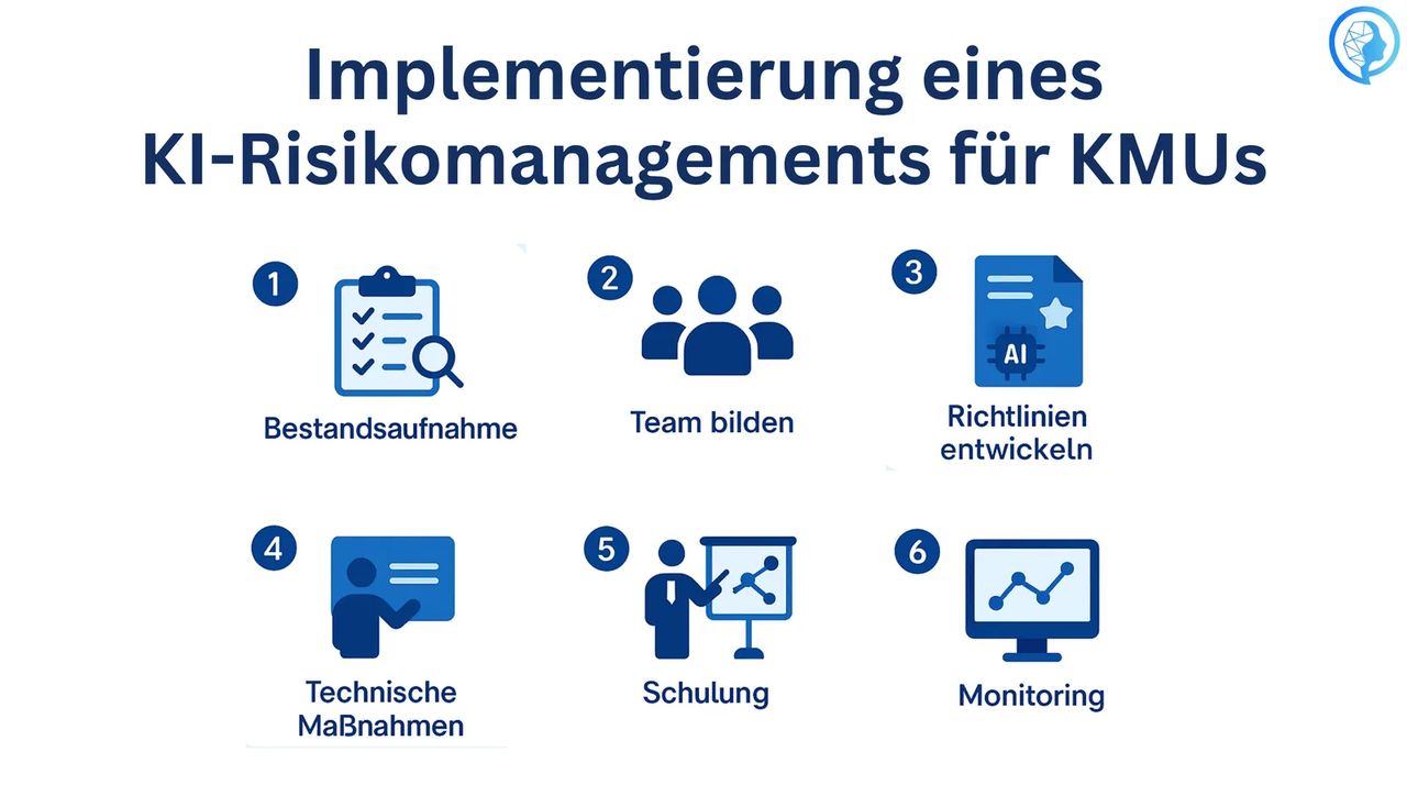 Schritt-für-Schritt-Anleitung zur Einführung eines KI-Risikomanagements im Mittelstand