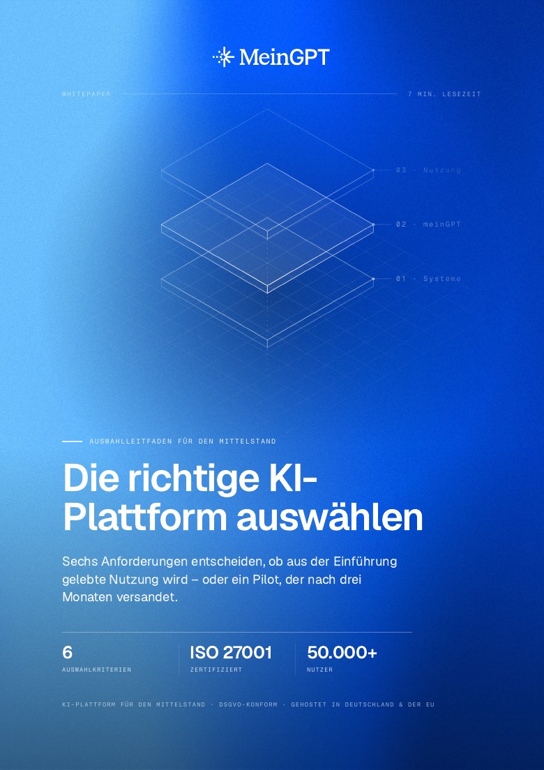 Die richtige KI-Plattform auswählen