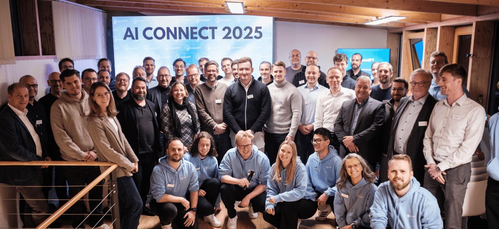 Teilnehmer von AI Connect 2025 – die nächste Ausgabe folgt im Oktober 2026