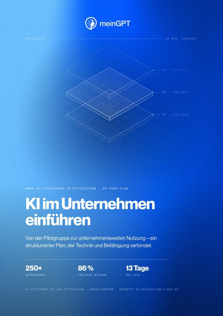 KI im Unternehmen einführen – Der 90-Tage-Plan