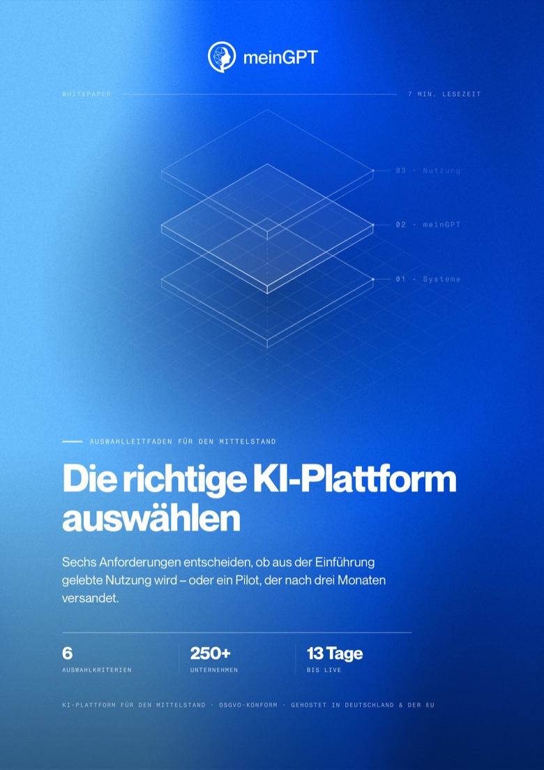 Die richtige KI-Plattform auswählen